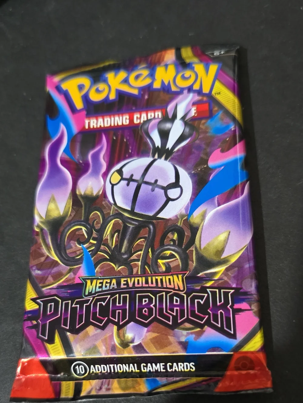 NIP Pokemon Mega Evolution Pitch Black 10 Additional Game Cards